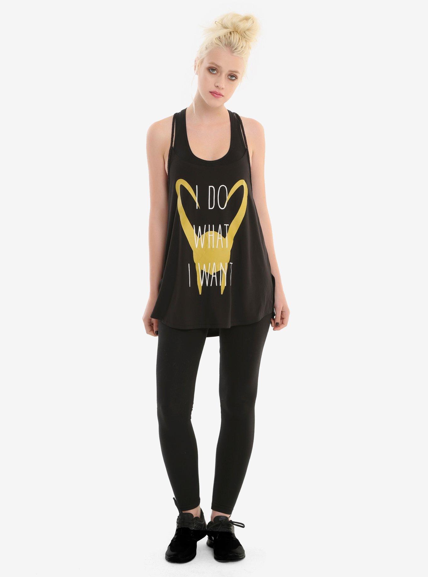 Her Universe Marvel Loki Tank Top, BLACK, alternate