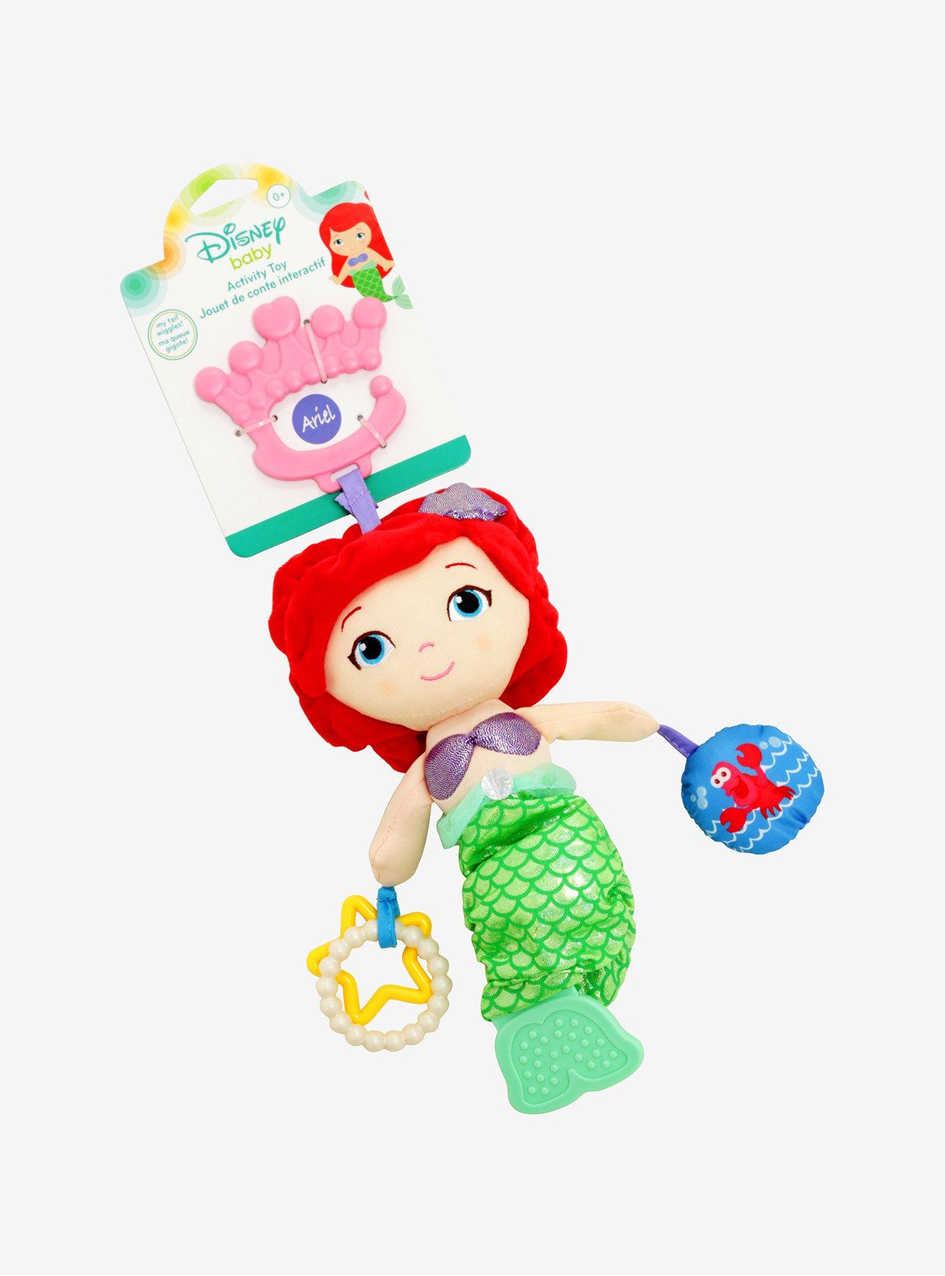 Disney The Little Mermaid Ariel Baby Activity Plush, , alternate