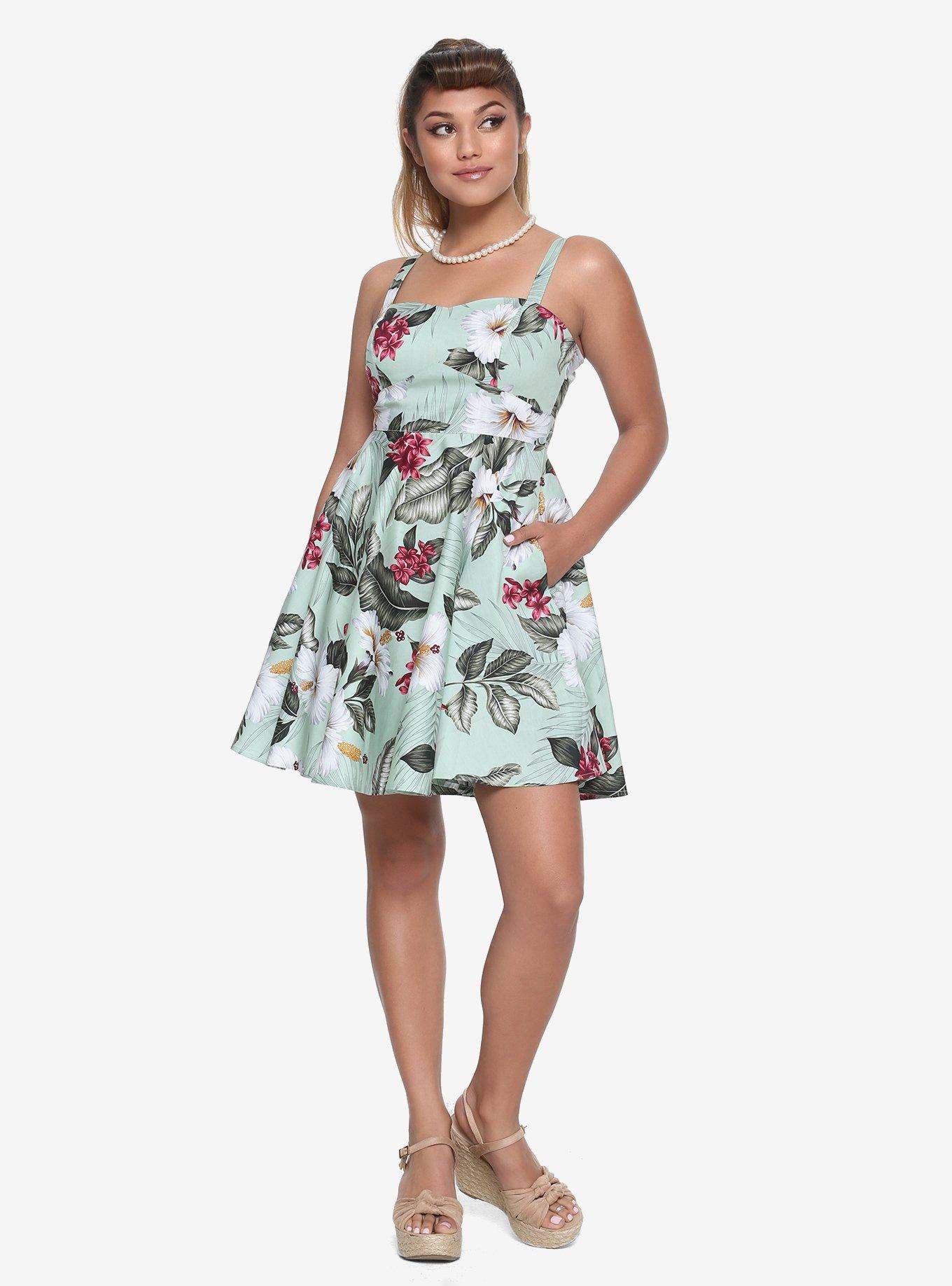 Hell Bunny Tahiti Mini Dress, , alternate