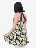 Lemon Print Halter Dress, , alternate