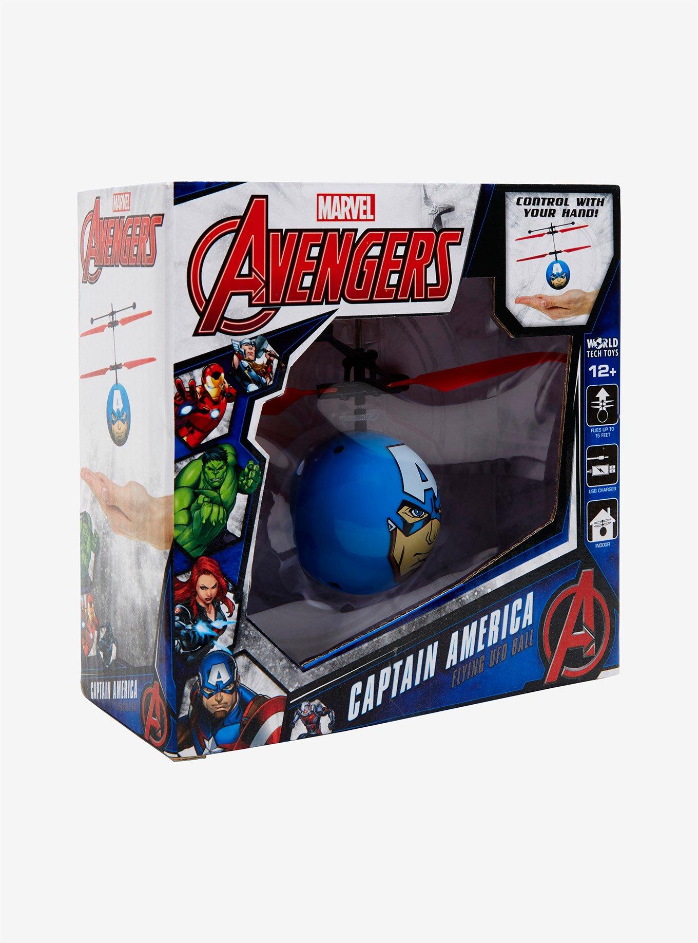 Marvel Avengers Captain America Flying UFO Heli Ball, , alternate