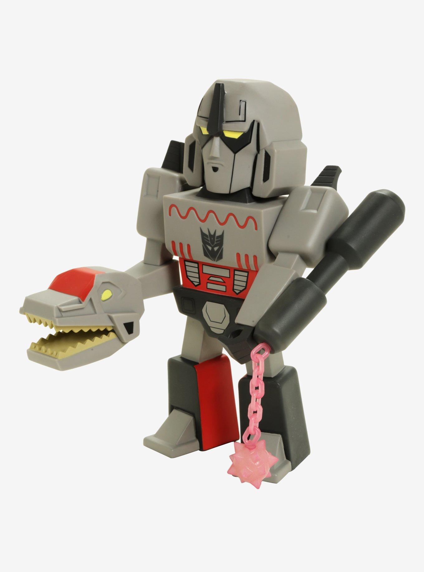 Kidrobot X Transformers Vs GI Joe Megatron Gray Art Figure, , alternate