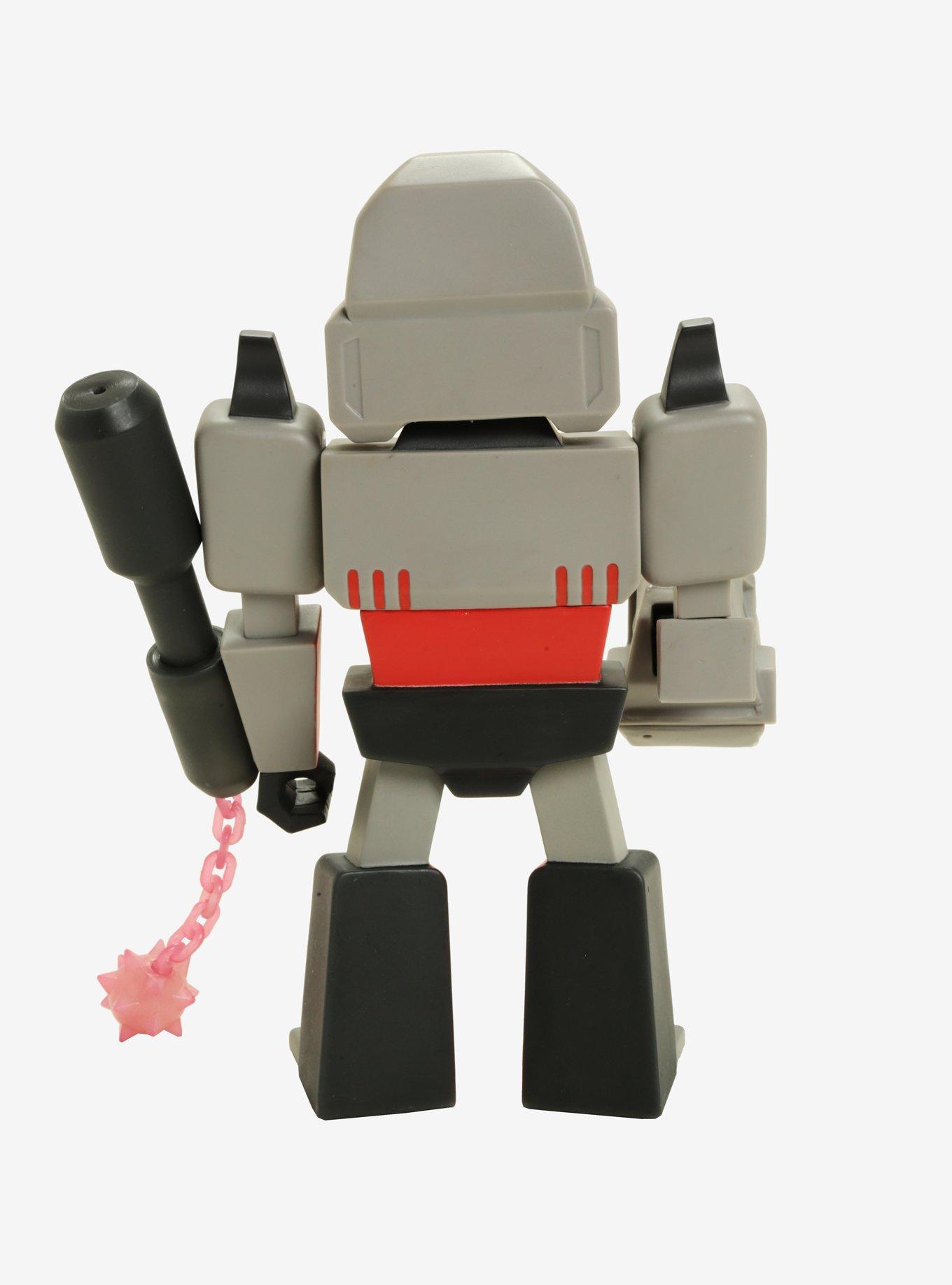 Kidrobot X Transformers Vs GI Joe Megatron Gray Art Figure, , alternate