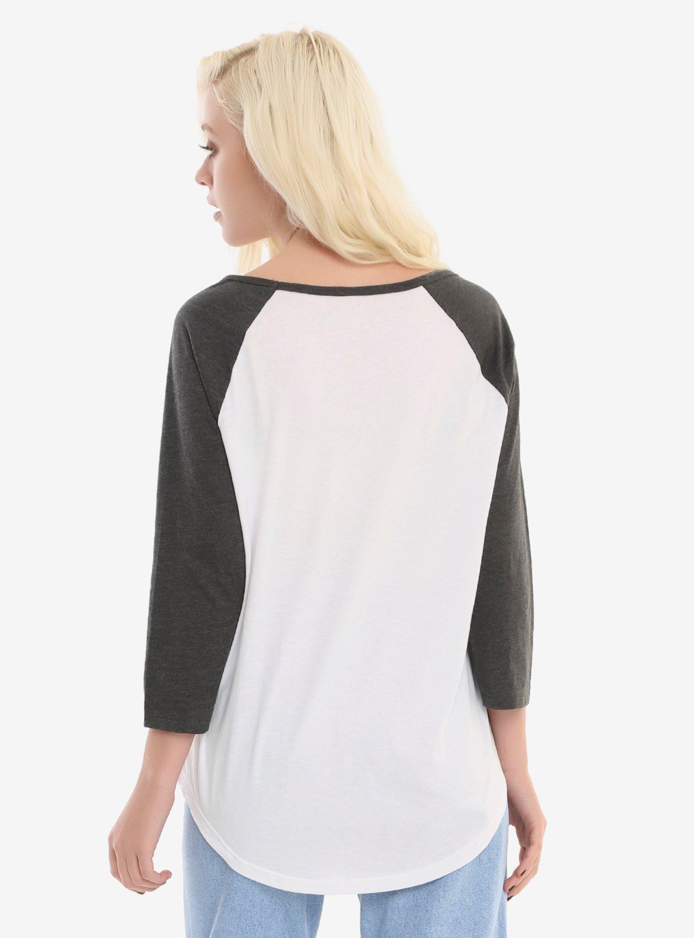 Rick And Morty Portal Loop Girls Raglan Hot Topic Exclusive, , alternate