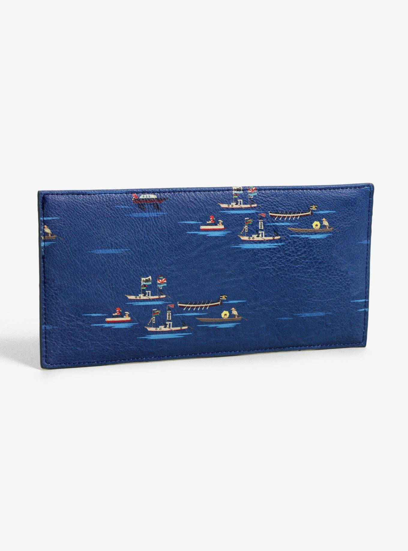 Loungefly Studio Ghibli Ponyo Boats Flat Wallet - BoxLunch Exclusive, , alternate