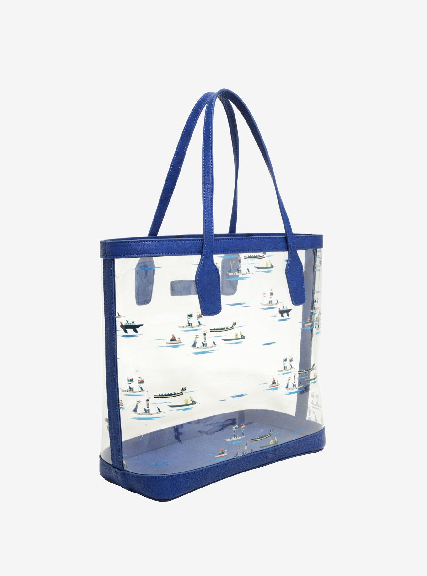 Loungefly Studio Ghibli Ponyo Boats Clear Tote, , alternate