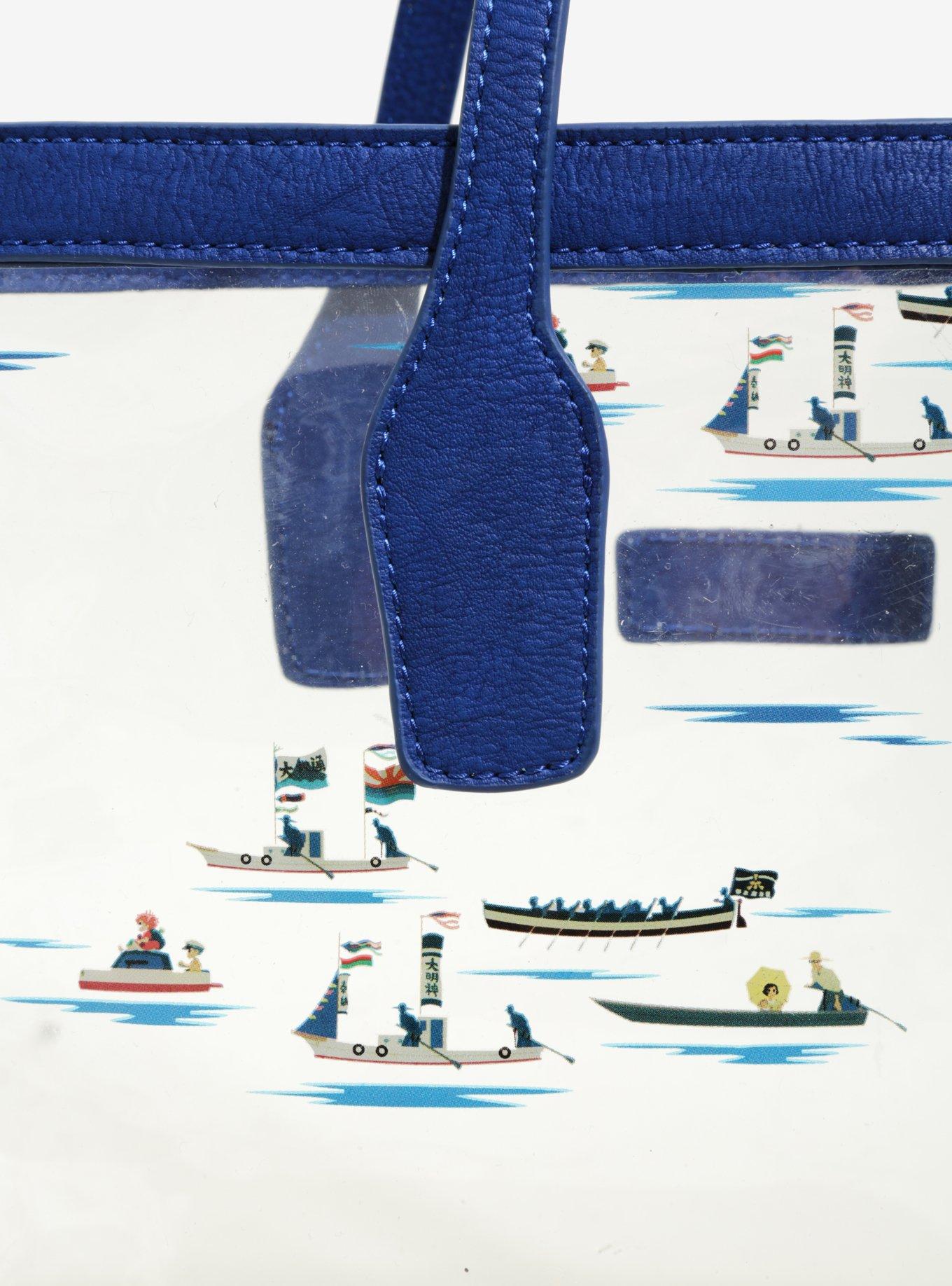 Loungefly Studio Ghibli Ponyo Boats Clear Tote, , alternate