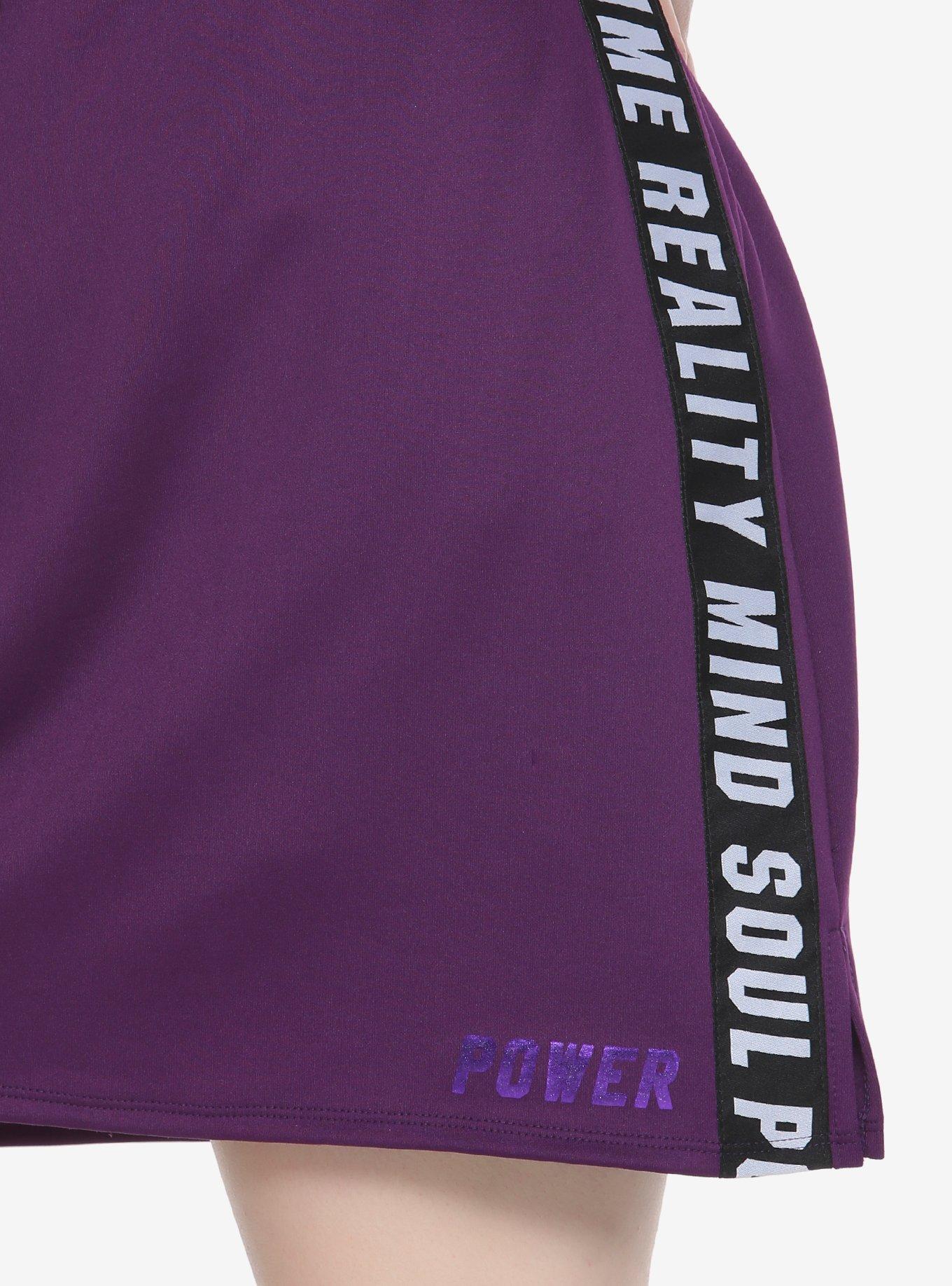 Her Universe Marvel Avengers: Infinity War Power Stone Active Skort Plus Size, , alternate