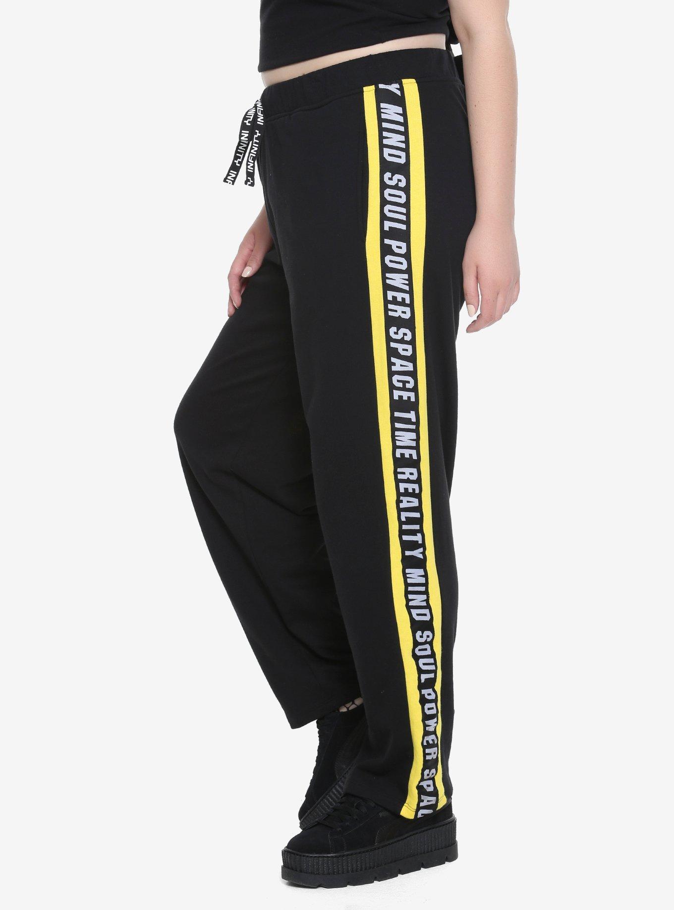 Her Universe Marvel Avengers: Infinity War Mind Stone Athletic Pants Plus Size, , alternate