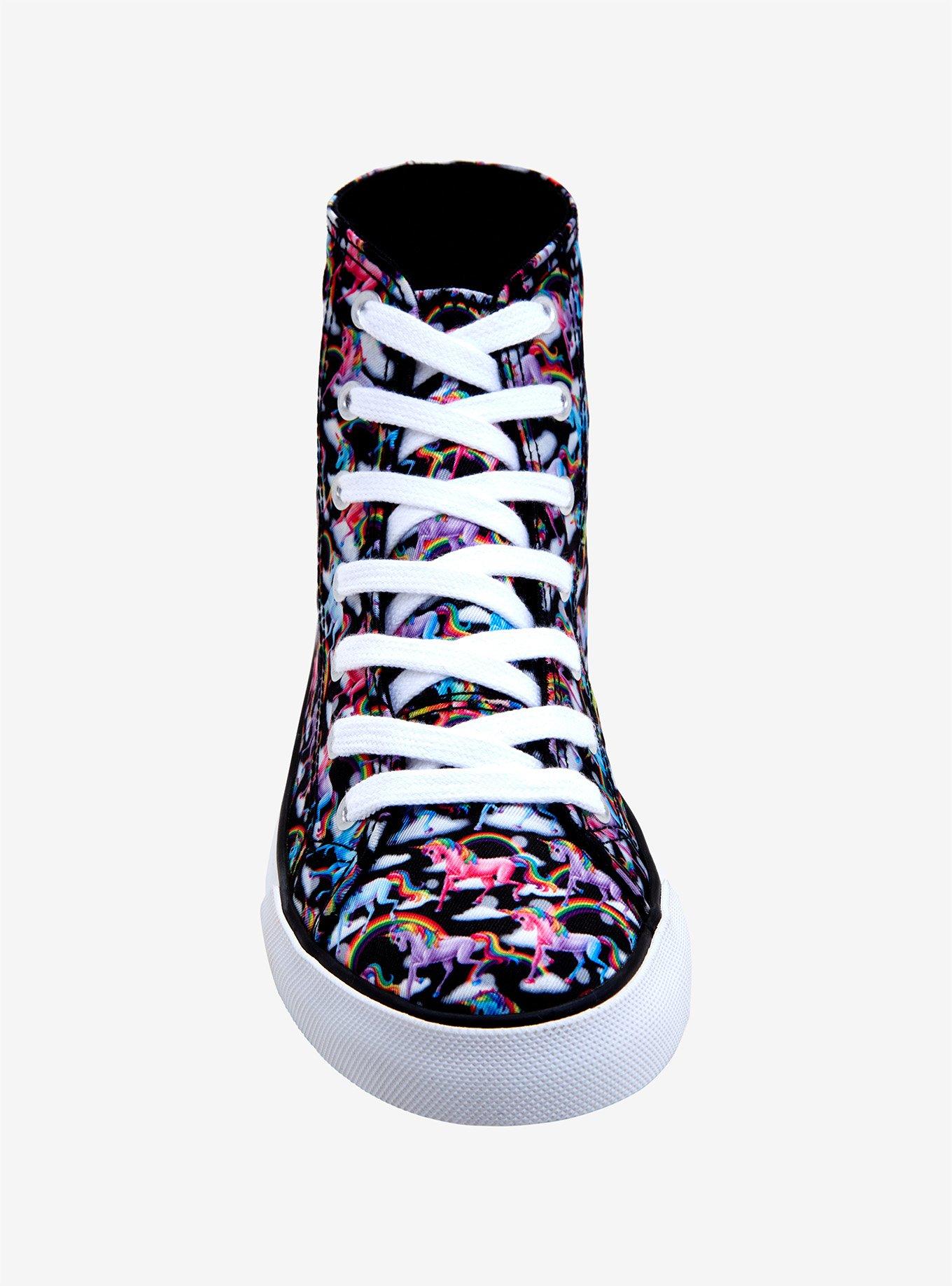 Lisa Frank Markie The Unicorn Hi-Top Sneakers, , alternate