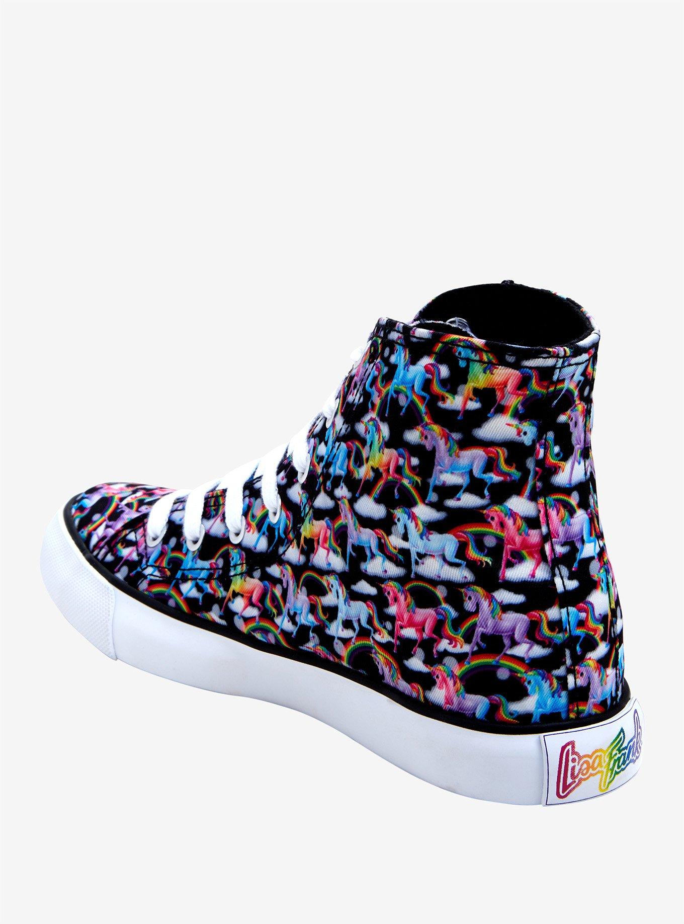 Lisa Frank Markie The Unicorn Hi-Top Sneakers, , alternate