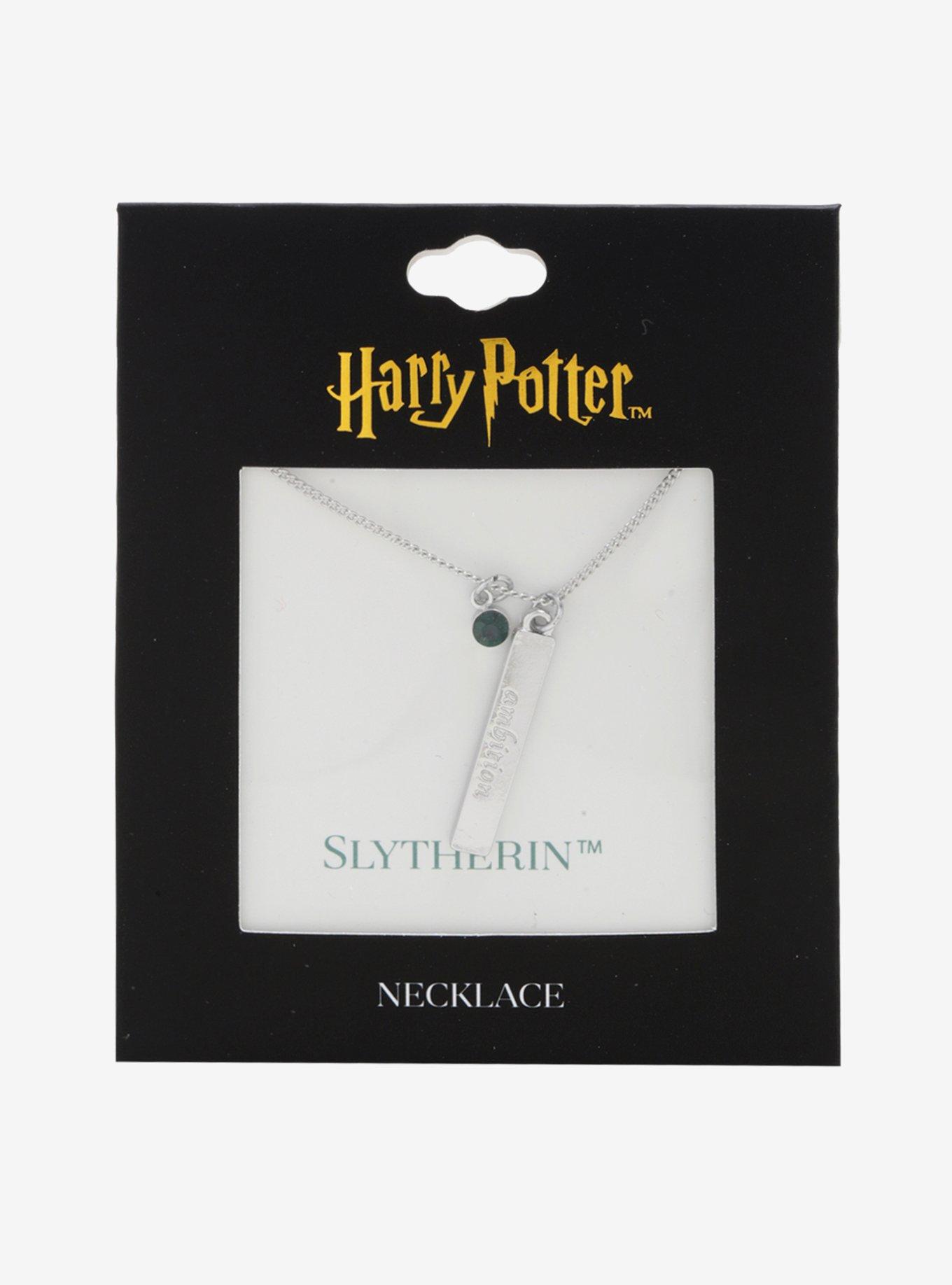 Harry Potter Slytherin Bar Necklace, , alternate