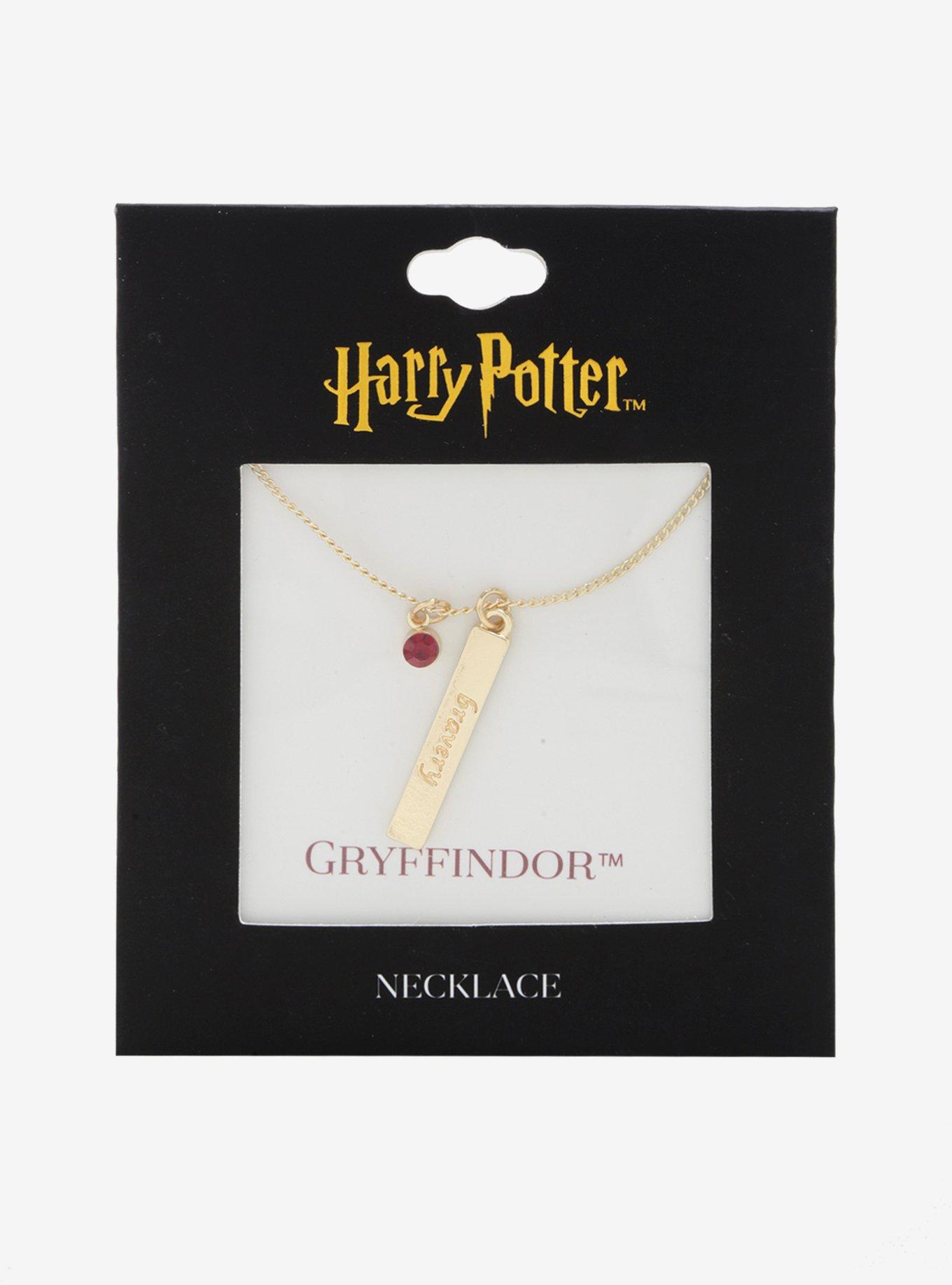 Harry Potter Gryffindor Bar Necklace, , alternate