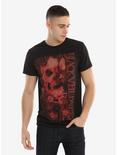 Black Veil Brides Skull & Roses T-Shirt, , alternate