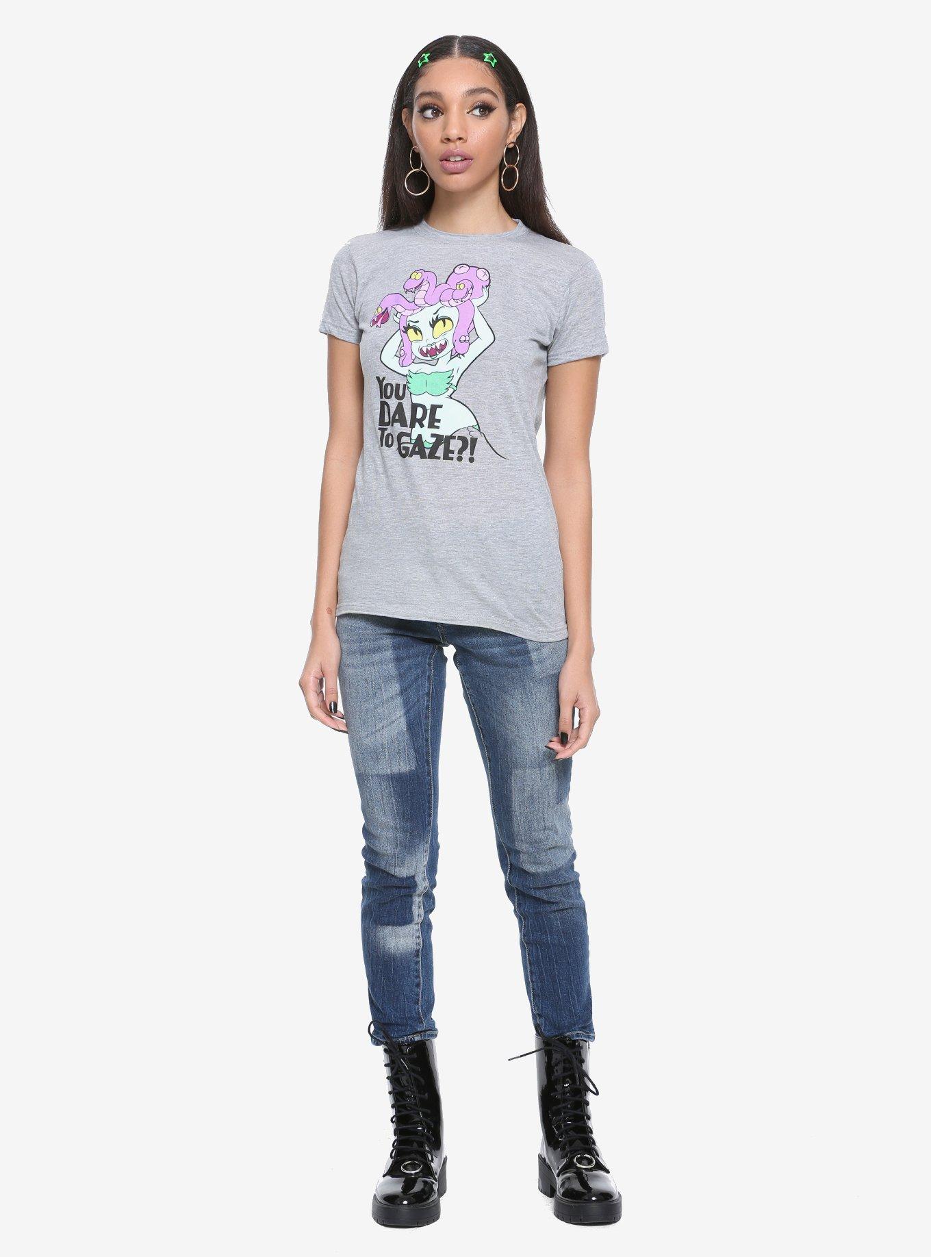 Cuphead Cala Maria Medusa Gaze Girls T-Shirt, , alternate