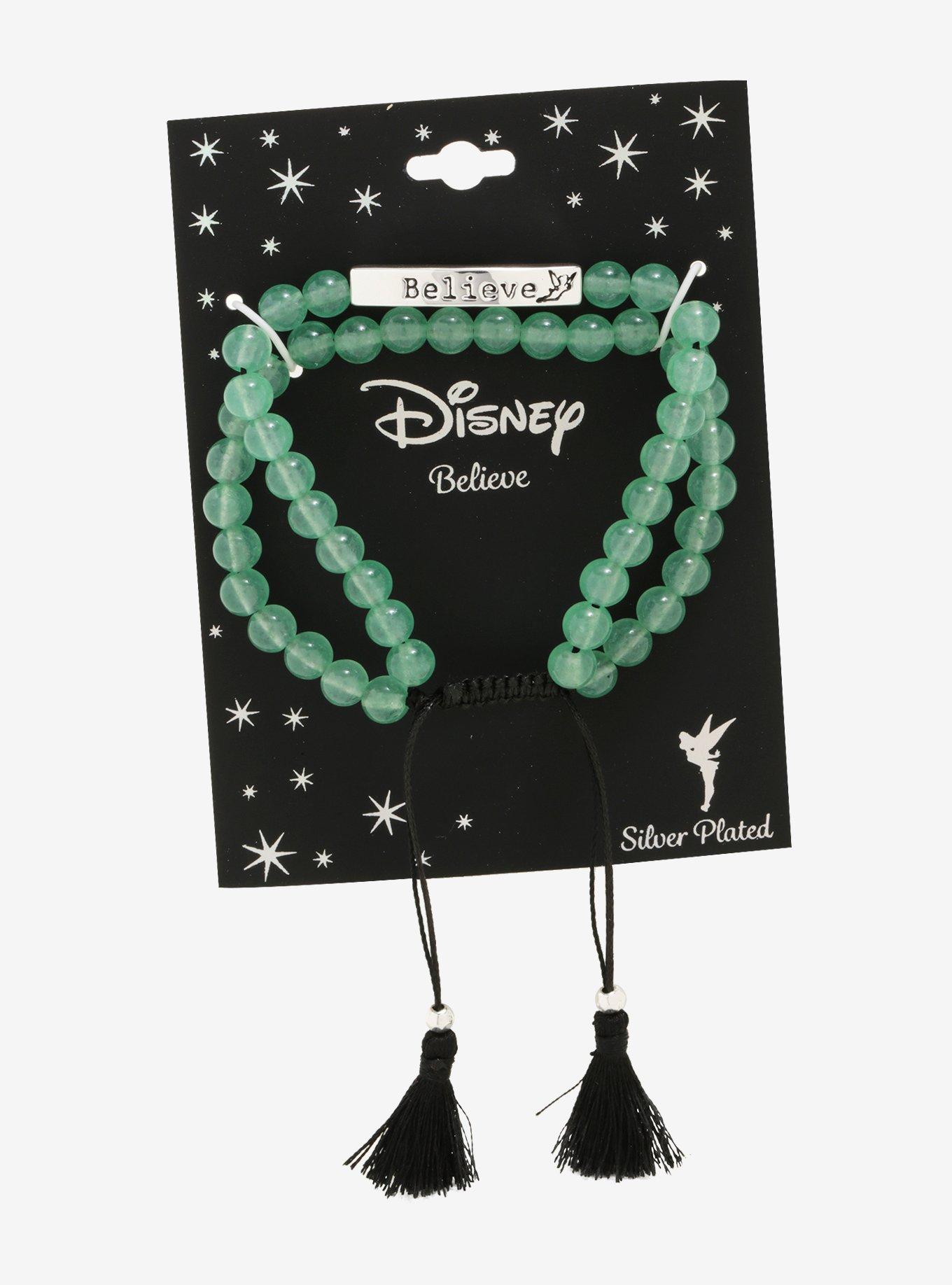 Disney Tinker Bell Bar Wrap Bracelet - BoxLunch Exclusive, , alternate