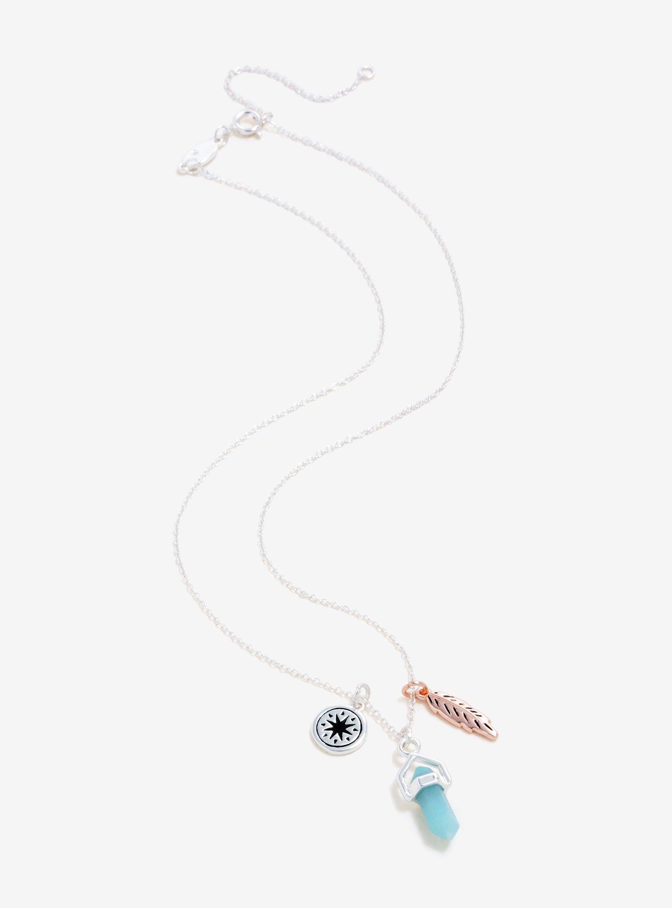 Disney Pocahontas Stone Charm Necklace - BoxLunch Exclusive, , alternate