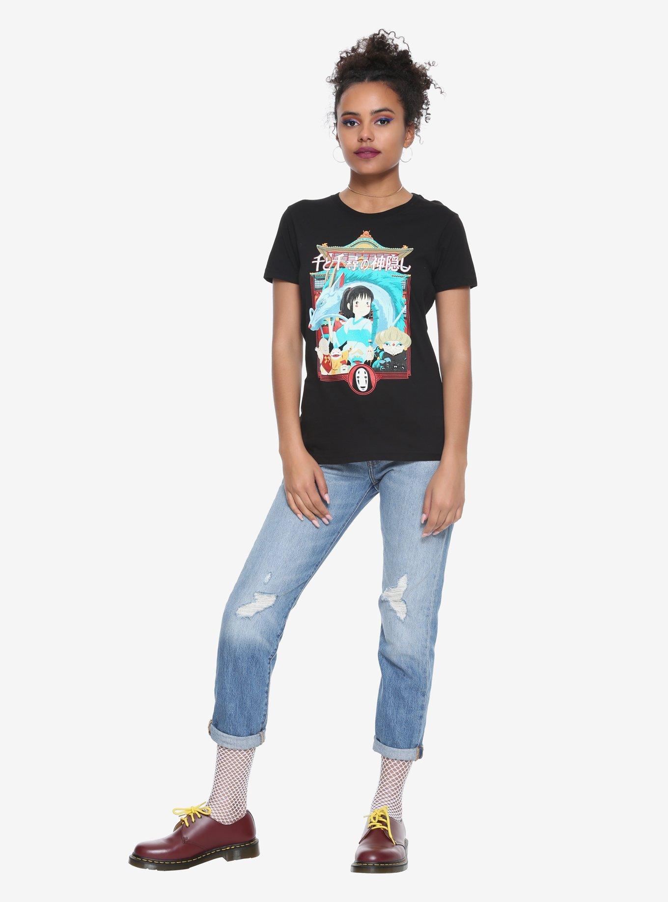 Her Universe Studio Ghibli Spirited Away Poster Girls T-Shirt, , alternate
