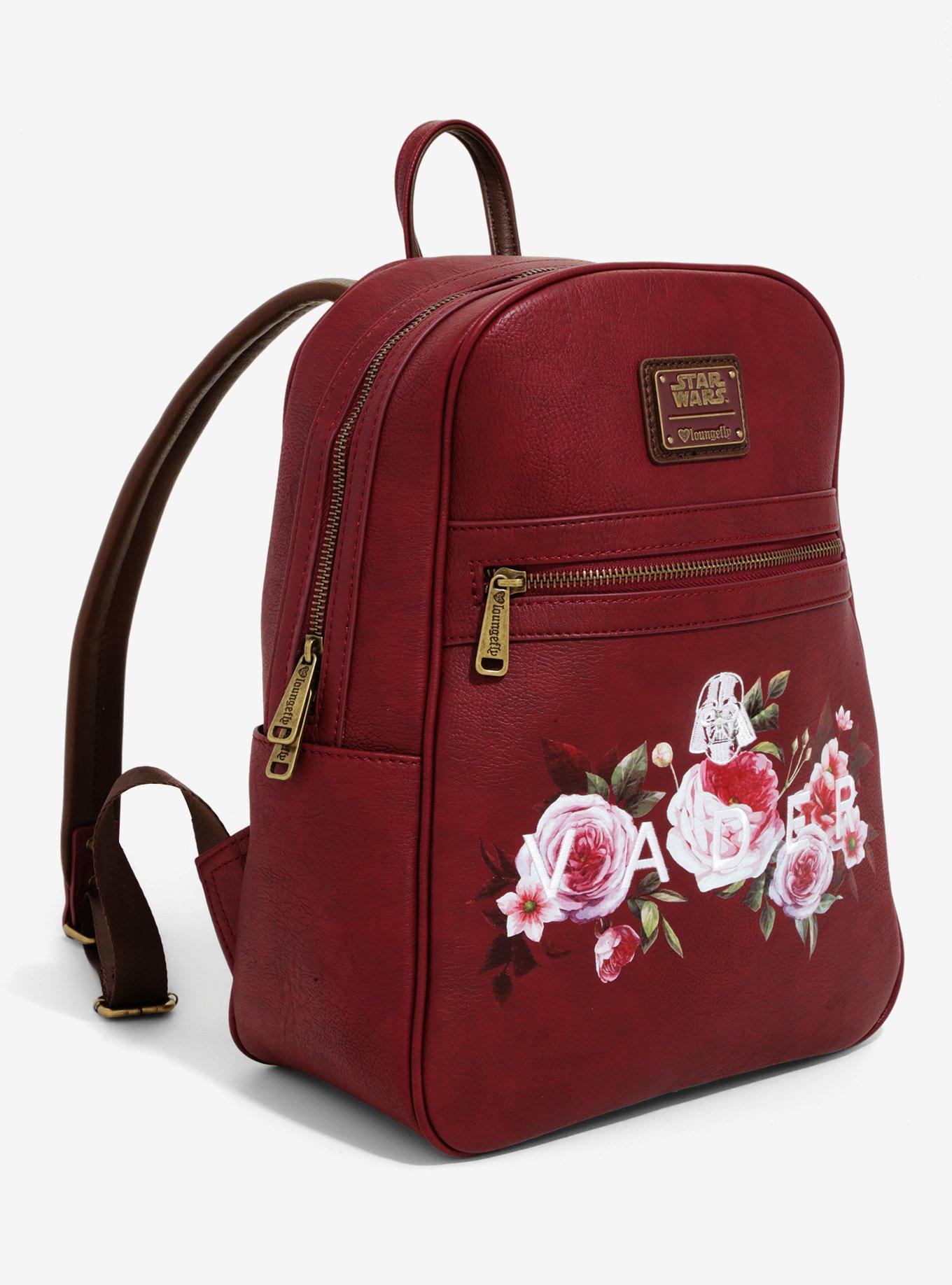 Loungefly Star Wars Darth Vader Floral Mini Backpack - BoxLunch Exclusive, , alternate