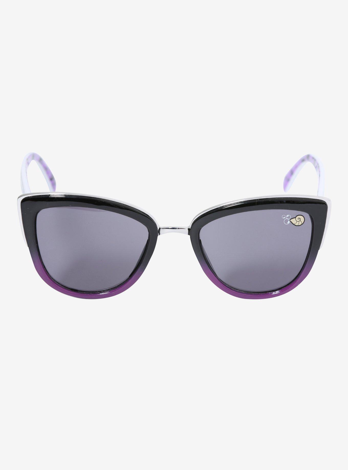 Disney The Little Mermaid Urusla Purple Cat Eye Sunglasses, , alternate