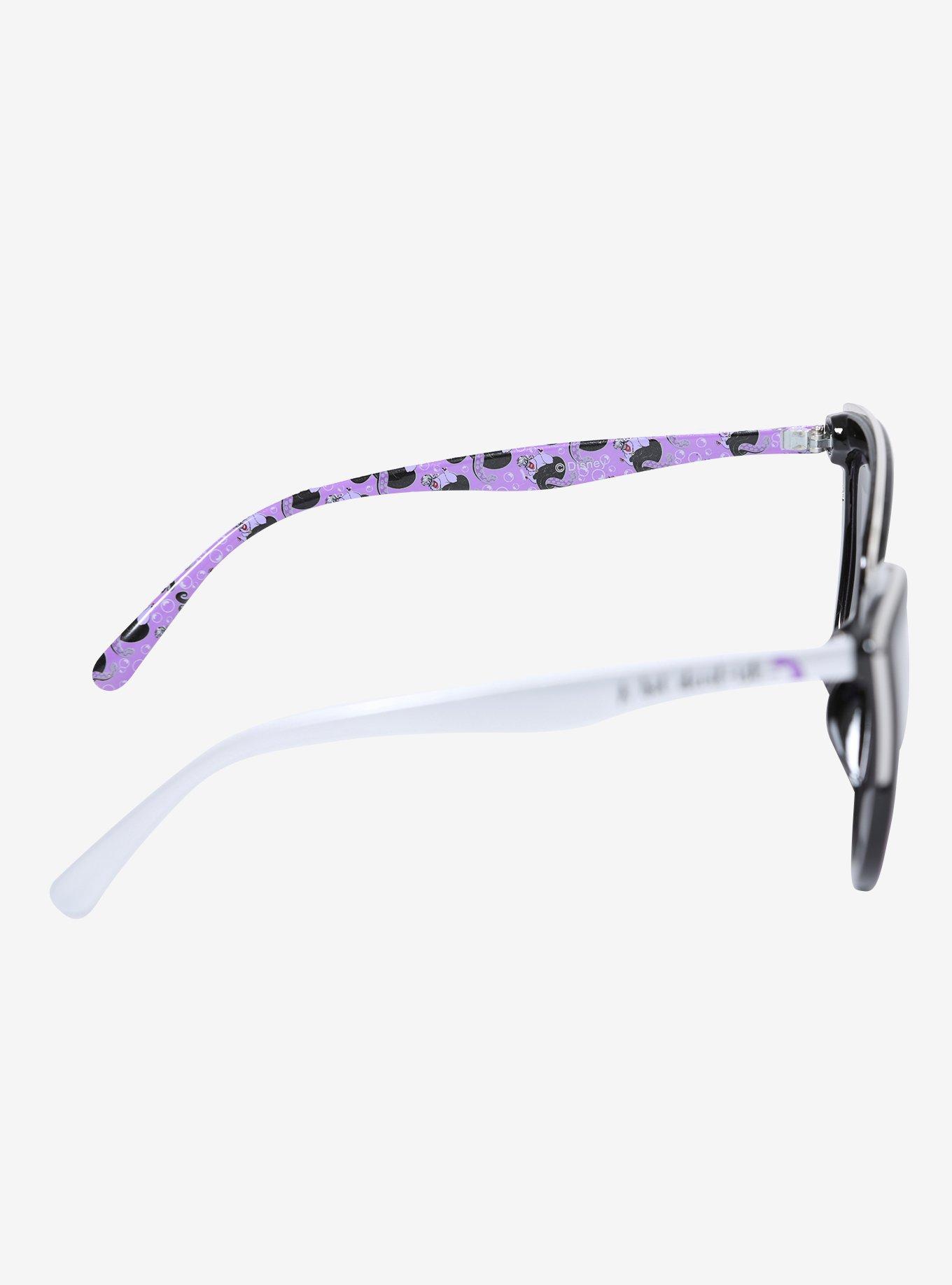 Disney The Little Mermaid Urusla Purple Cat Eye Sunglasses, , alternate