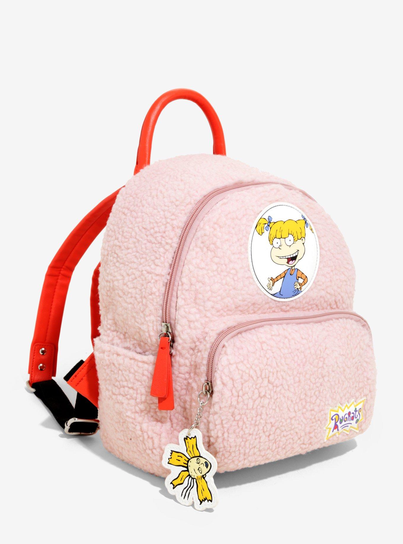 Rugrats Angelica Sherpa Mini Backpack, , alternate