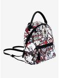 DC Comics Harley Quinn And The Skull Bags Mini Backpack, , alternate