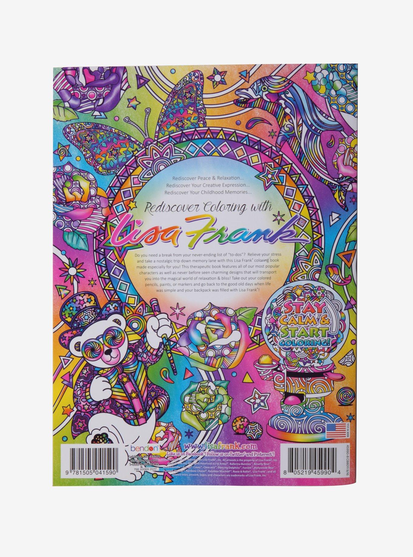 Lisa Frank Pegasus Coloring Book, , alternate