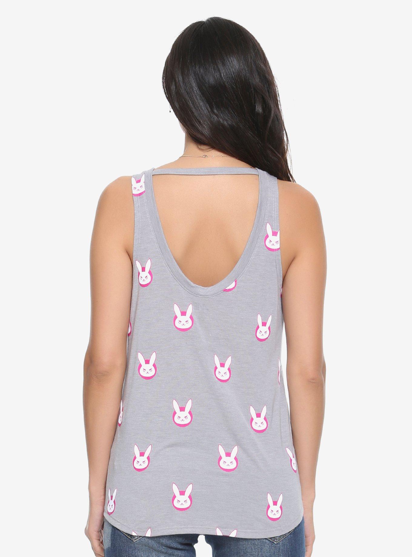 Overwatch D.Va Womens Fashion Tank Top - BoxLunch Exclusive, , alternate