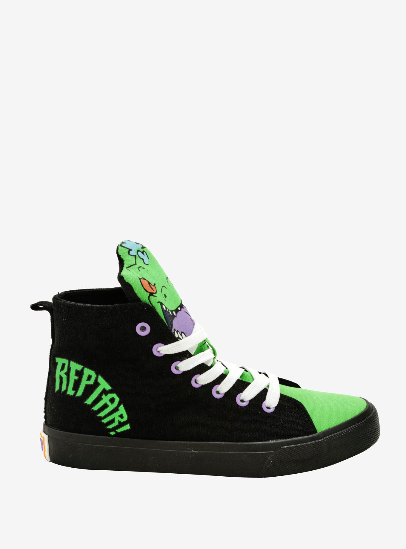 Rugrats Reptar Hi-Top Sneakers, , alternate