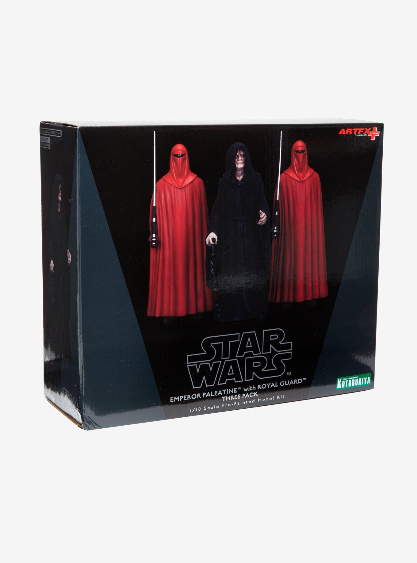 Star Wars Emperor Palpatine With Royal Guard Three Pack, , alternate