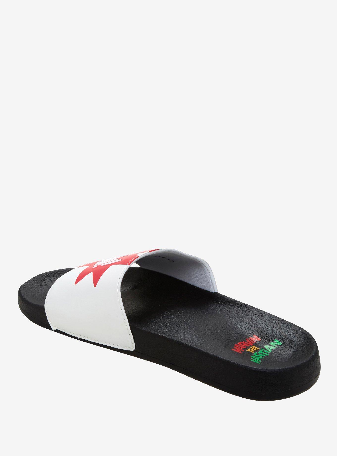 Looney Tunes Marvin The Martian Slide Sandals, , alternate