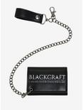 BlackCraft Baphomet Logo Tri-Fold Chain Wallet Hot Topic Exclusive, , alternate