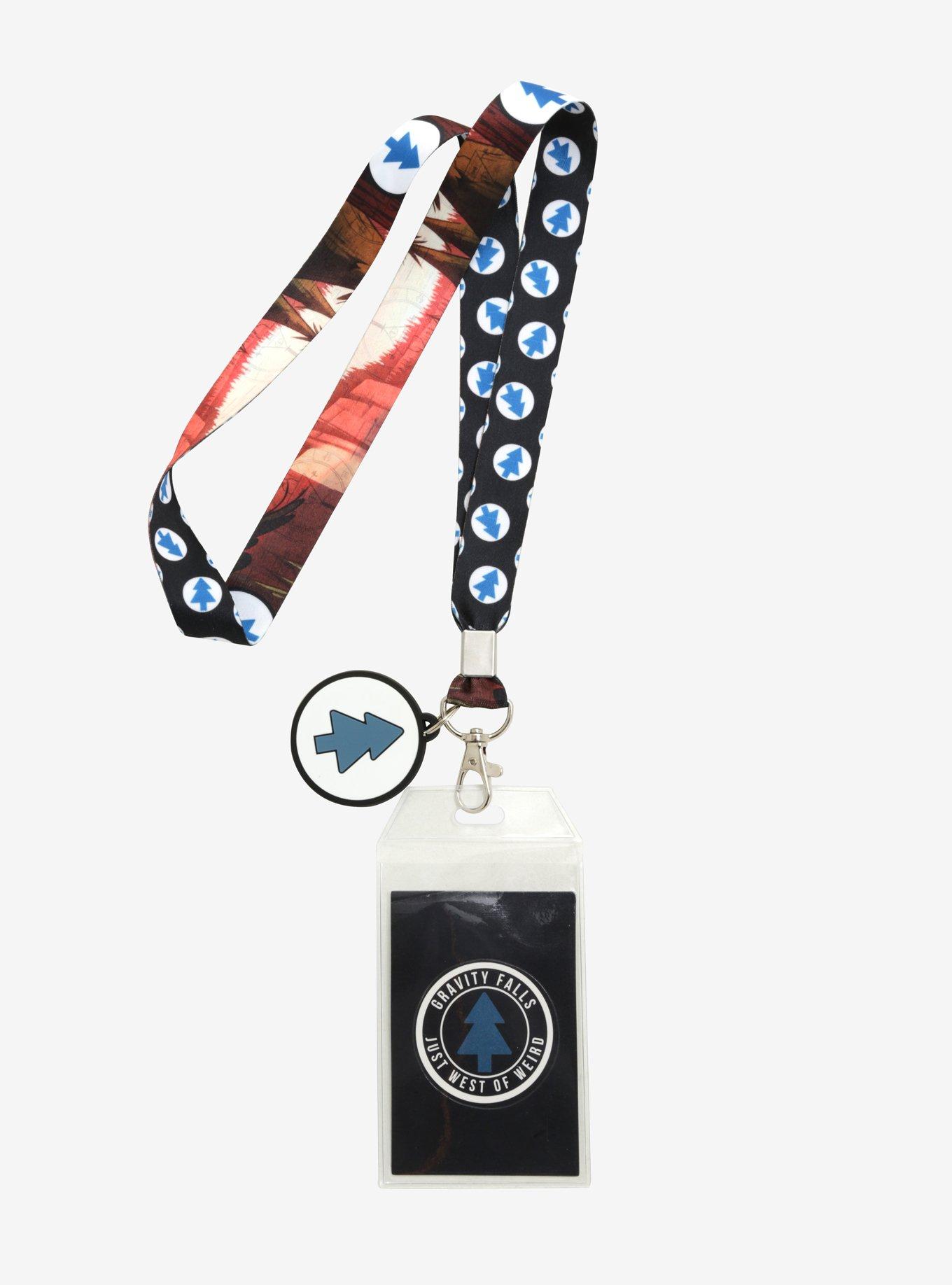 Gravity Falls Pine Tree Icon Lanyard, , alternate