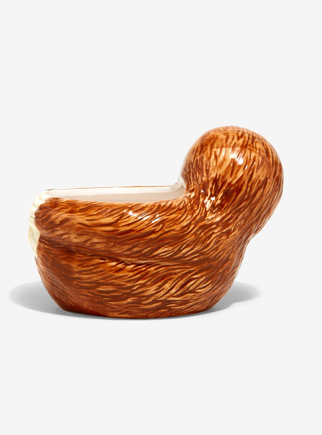 Ceramic Sloth Planter, , alternate