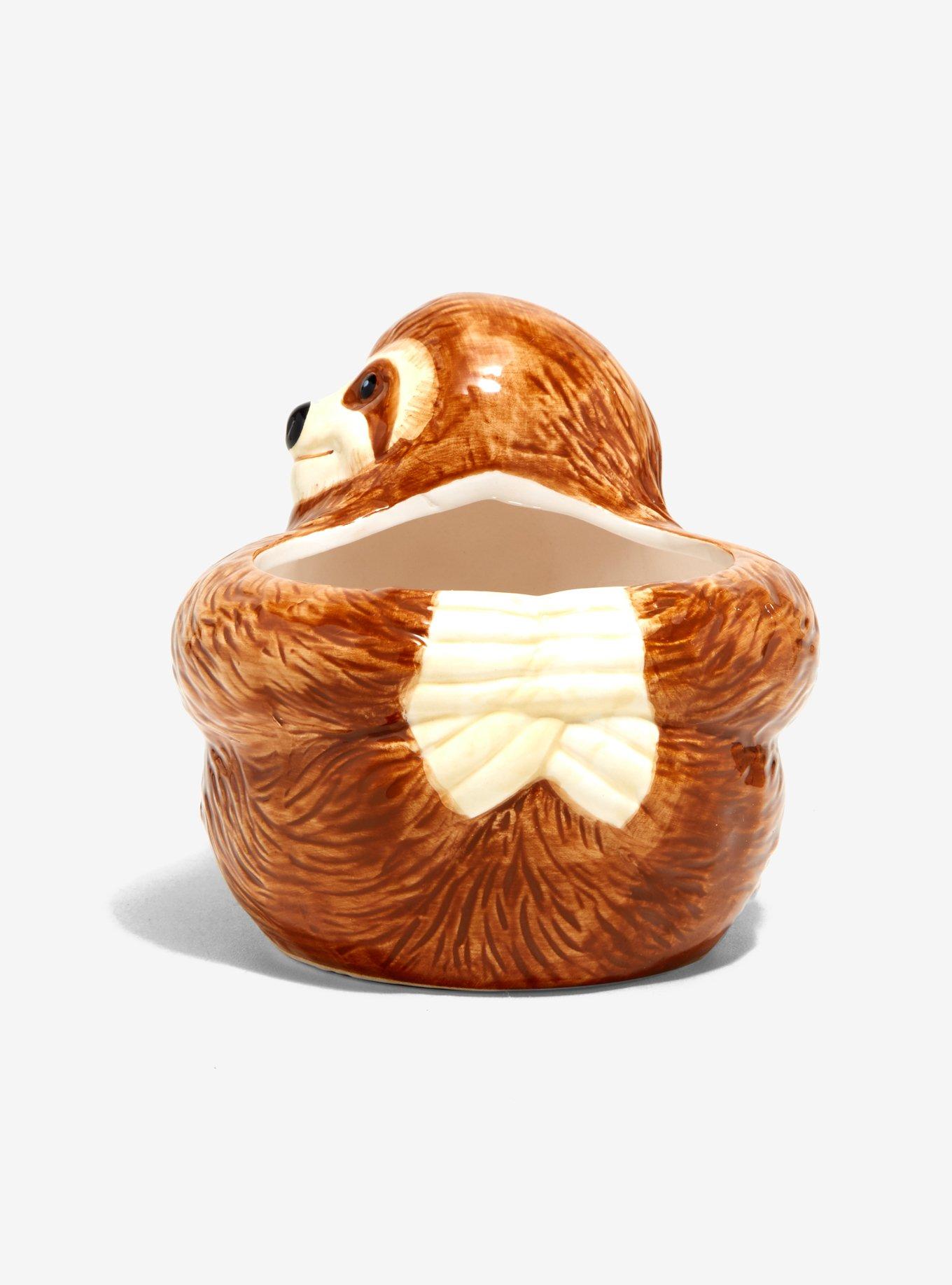 Ceramic Sloth Planter, , alternate