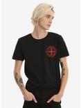 Knightfall Crossed Swords Seal T-Shirt, CHARCOAL, alternate