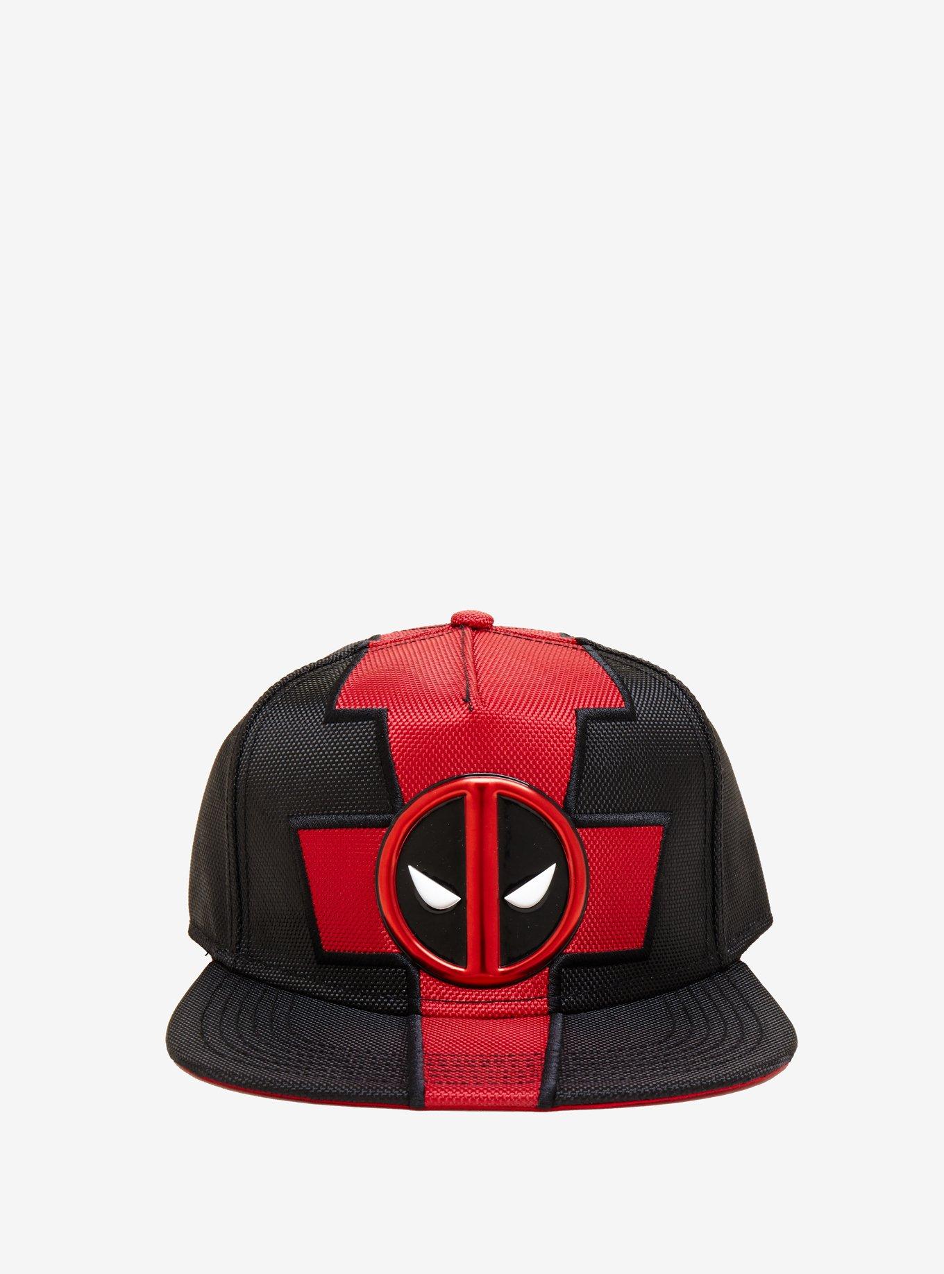 Marvel Deadpool Suit Snapback Hat, , alternate