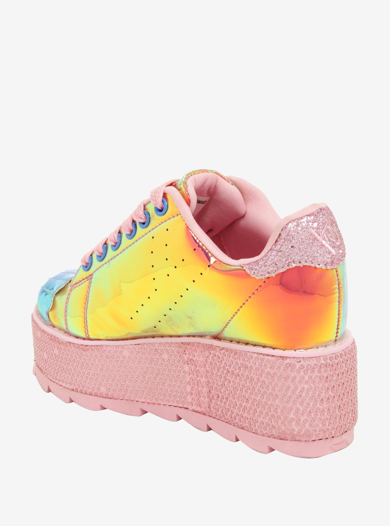 Y.R.U. Lala Mermaid Platform Sneakers, , alternate