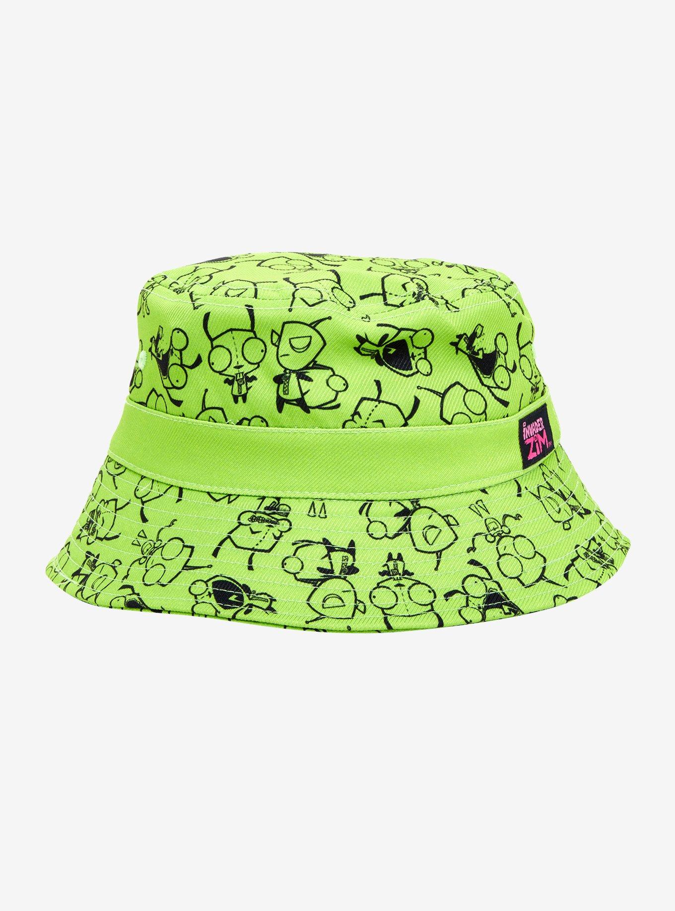 Invader Zim Green Gir Bucket Hat, , alternate