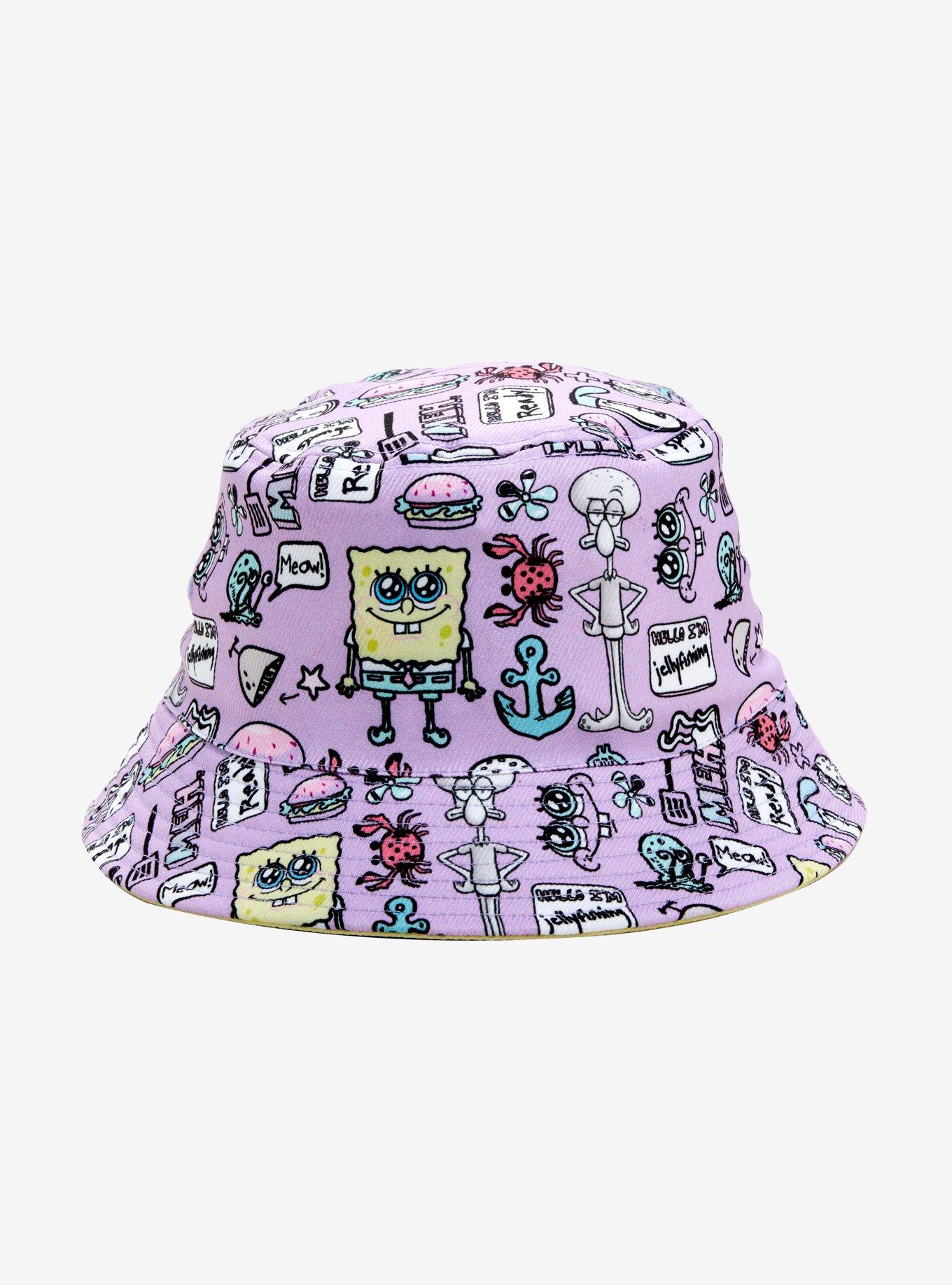 SpongeBob Squarepants Reversible Bucket Hat, , alternate