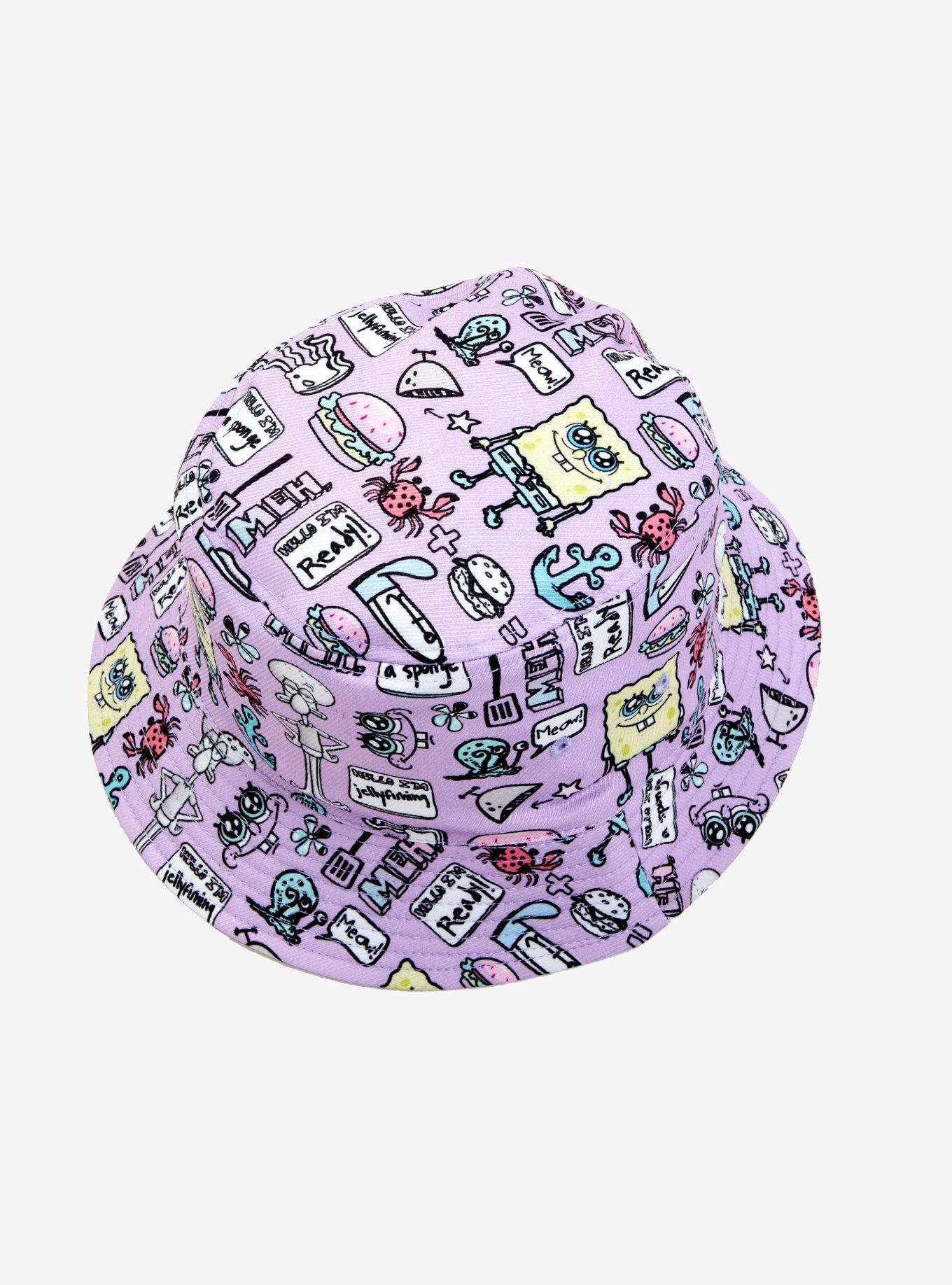 SpongeBob Squarepants Reversible Bucket Hat, , alternate