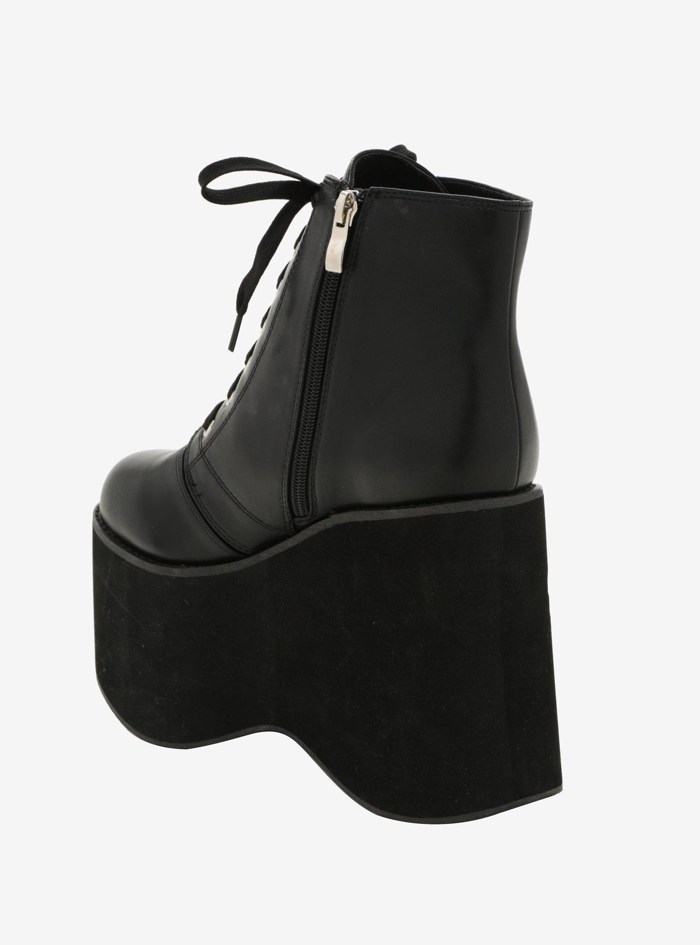 Stay Weird Alien Platform Booties, , alternate