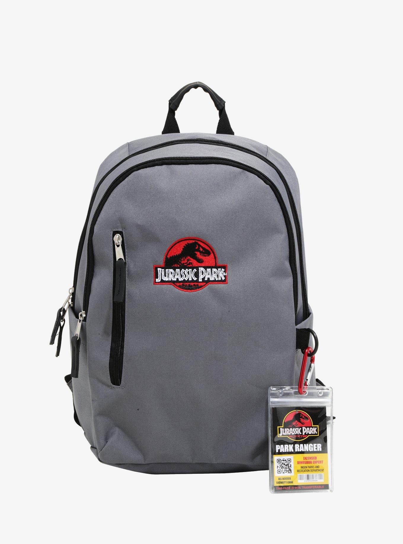 Jurassic Park Grey Backpack, , alternate