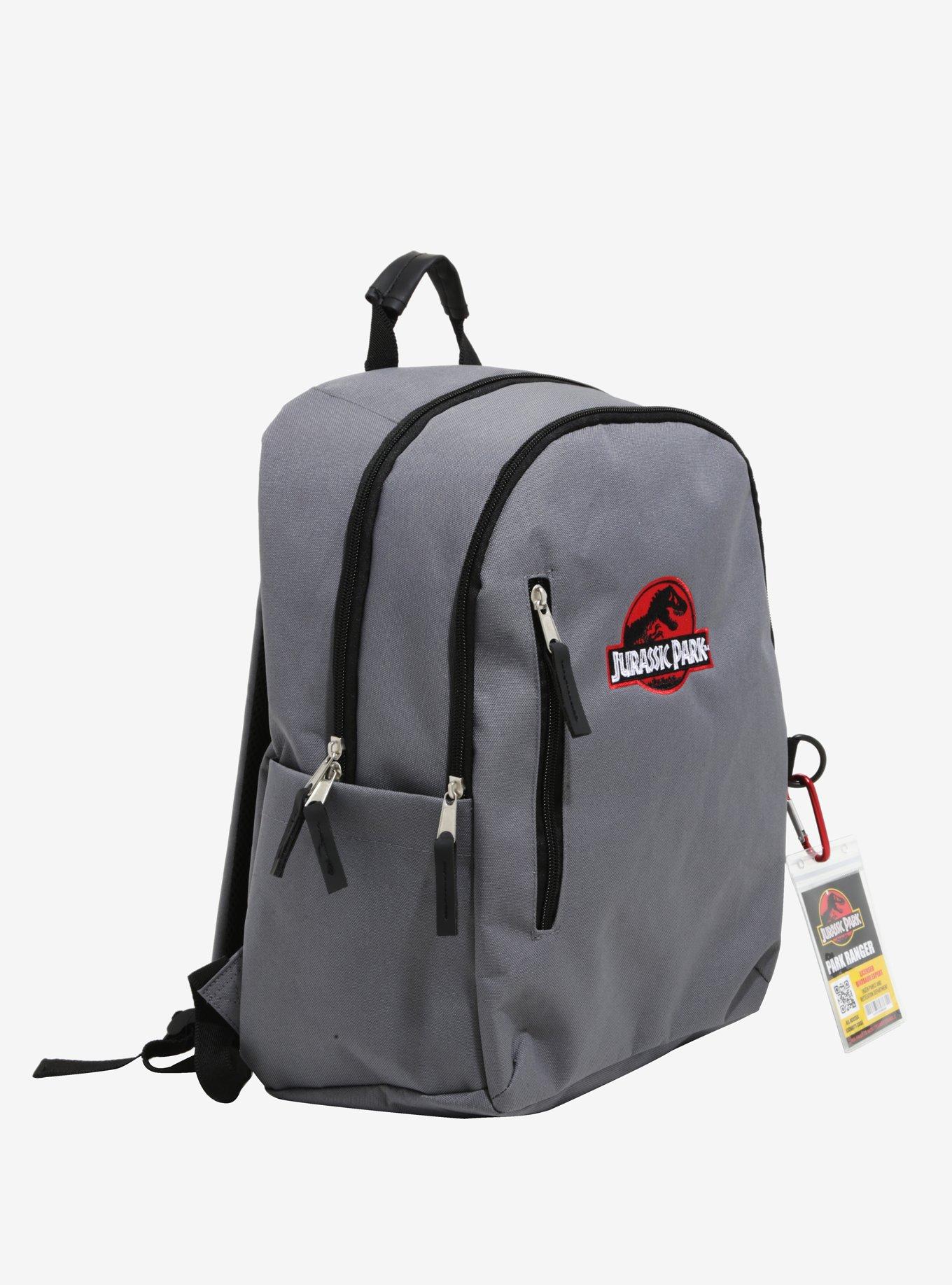 Jurassic Park Grey Backpack, , alternate