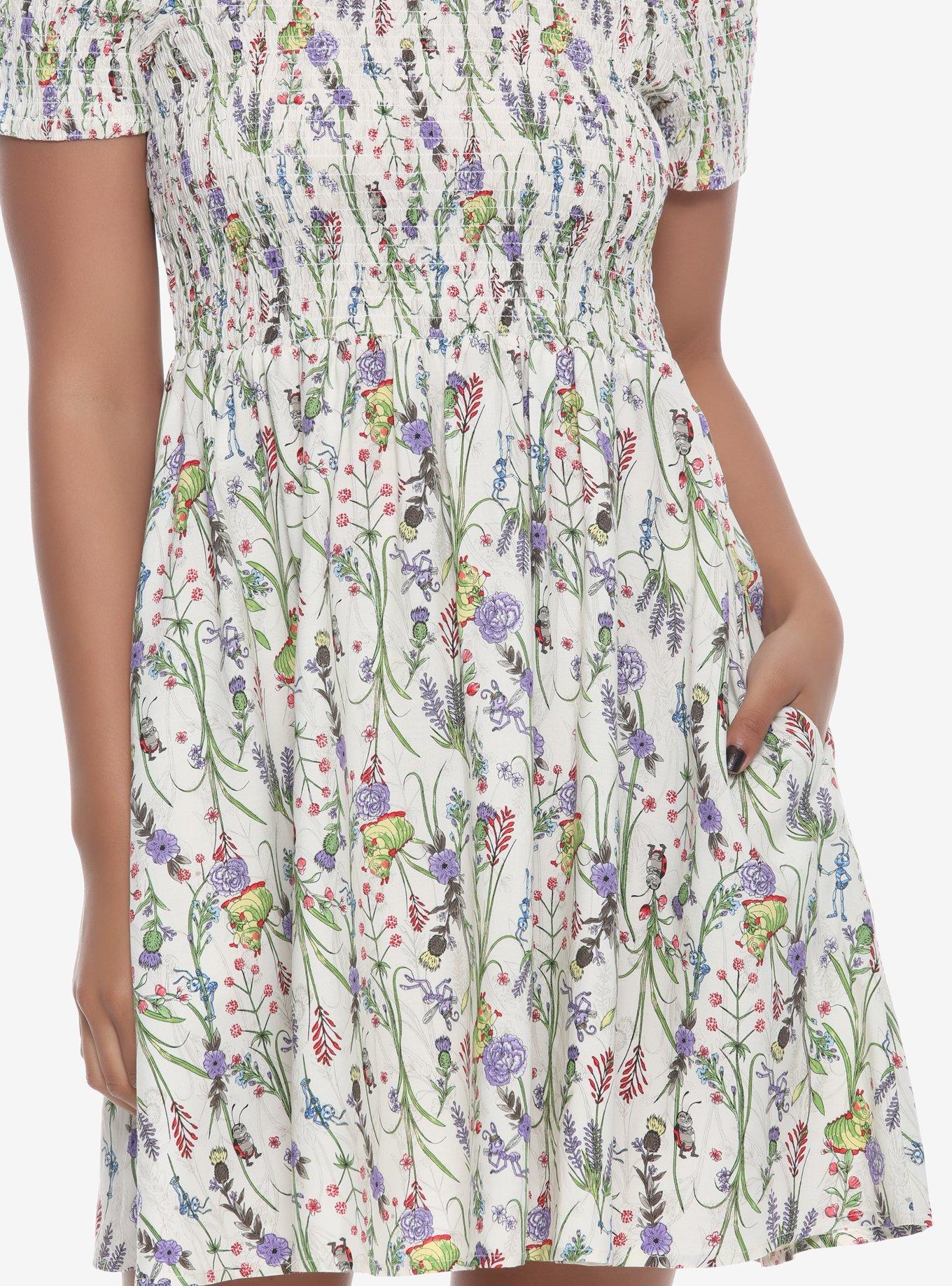 Disney Pixar A Bug's Life Botanical Dress, , alternate