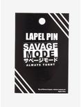 Savage Turnt Enamel Pin, , alternate