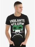 New Japan Pro-Wrestling Stephen Amell Vigilante Club Logo T-Shirt, BLACK, alternate
