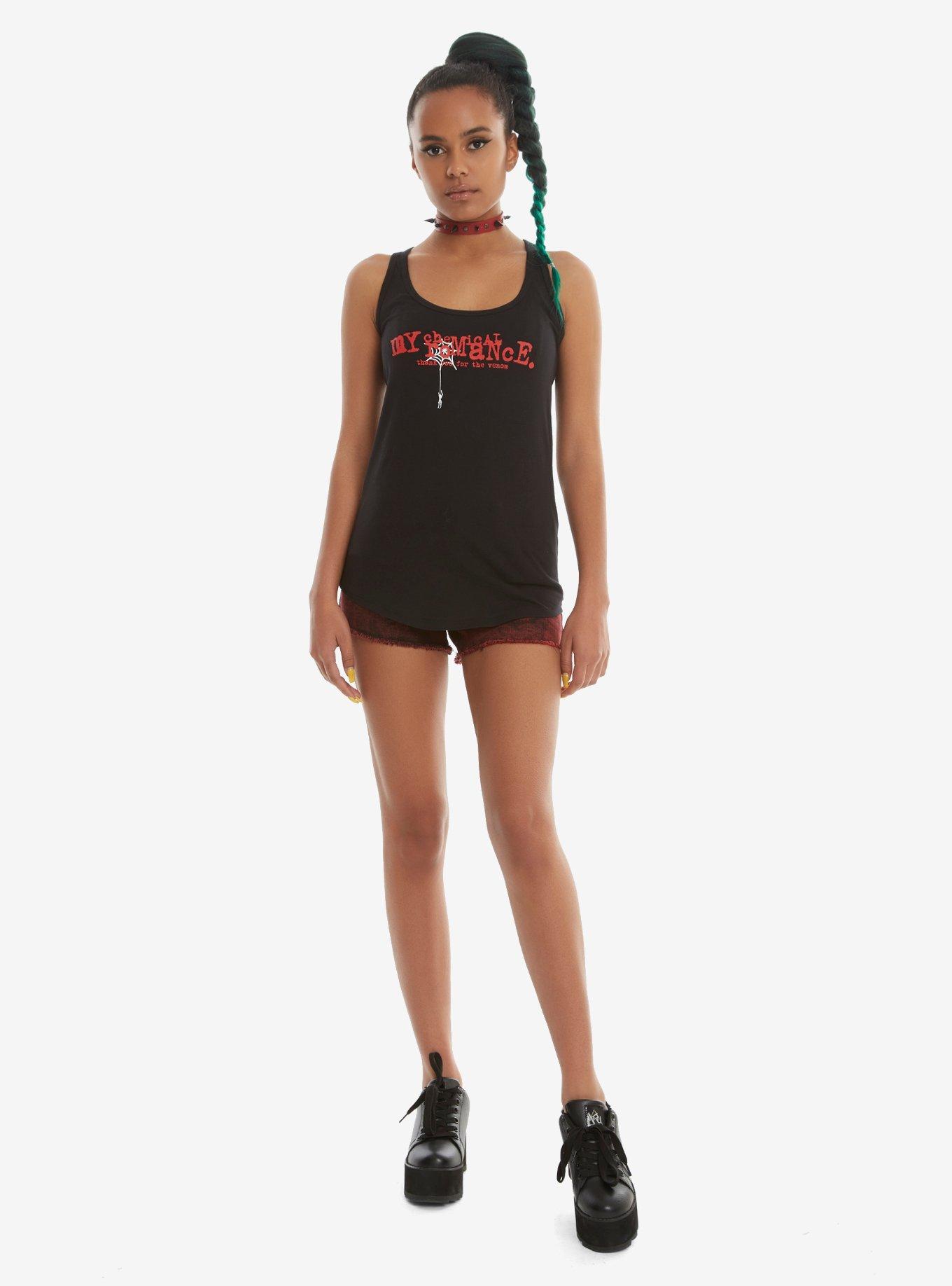 My Chemical Romance Thank You For The Venom Girls Tank Top, , alternate