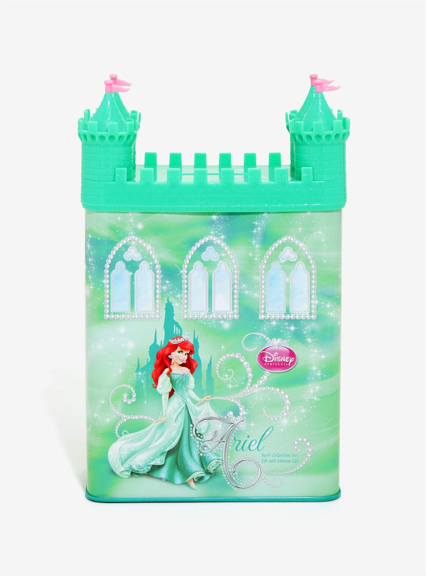 Disney The Little Mermaid Castle Tin Bath Set, , alternate